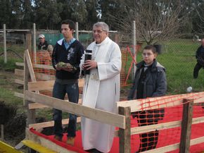 Posa prima pietra Villaggio Famiglie